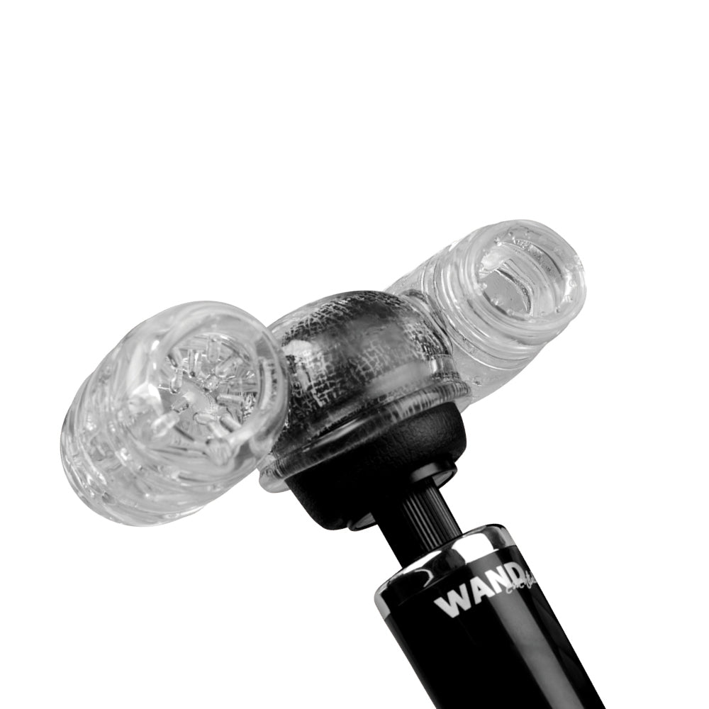 Wand Essentials Twin Turbo Strokers Attachment