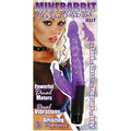 Mini Rabbit Vibro Wand Clit Stimulating Vibe (Purple) - Fantasies Boutique