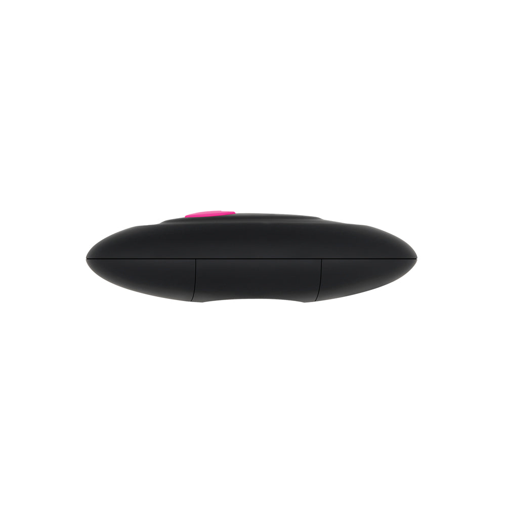 Gender X Pink Paradise Rechargeable Remote-Controlled Vibrating Curved Anal Plug Clear/Pink - Fantasies Boutique