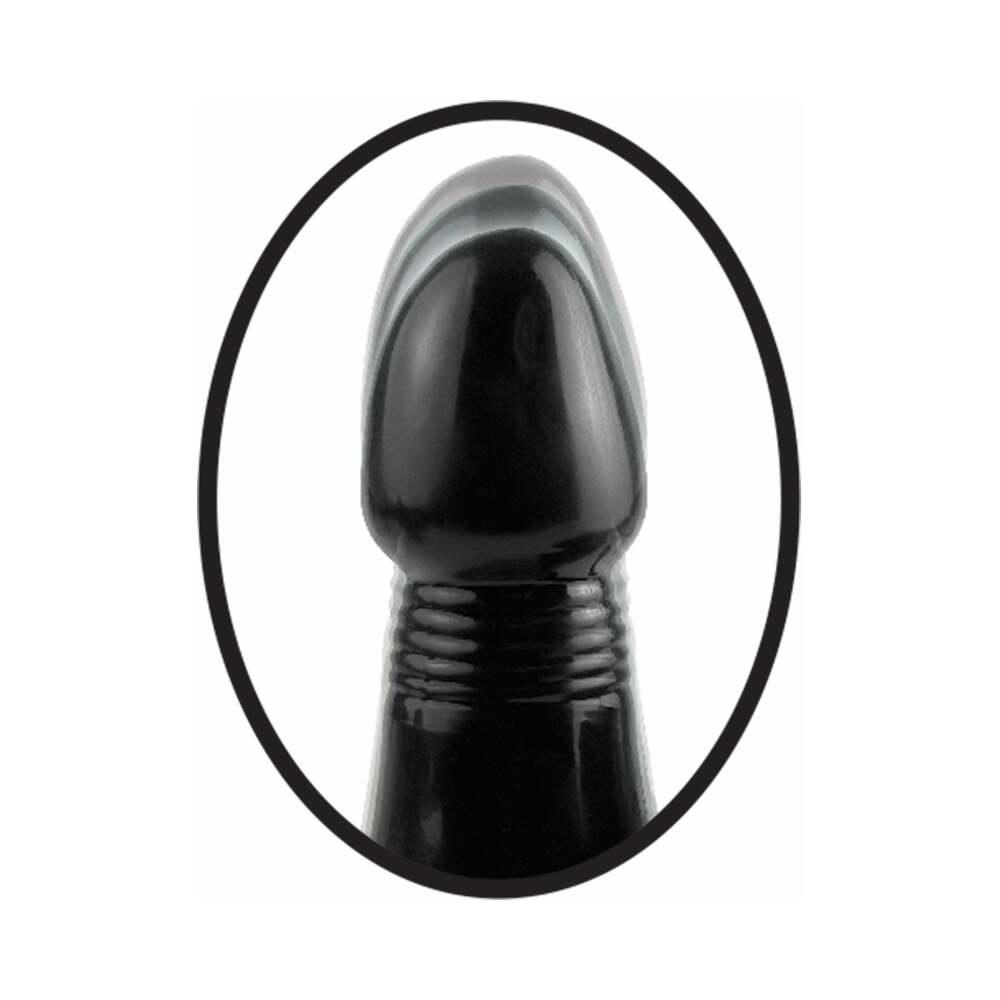 Anal Fantasy Collection Vibrating Thruster With Suction Cup Black - Fantasies Boutique