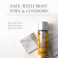 JO H2O Juicy Pineapple Flavored Water-Based Lubricant 4 oz. - Fantasies Boutique