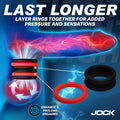 JOCK Enhancers Set of 3 - 2-in-1 Silicone C-Rings
