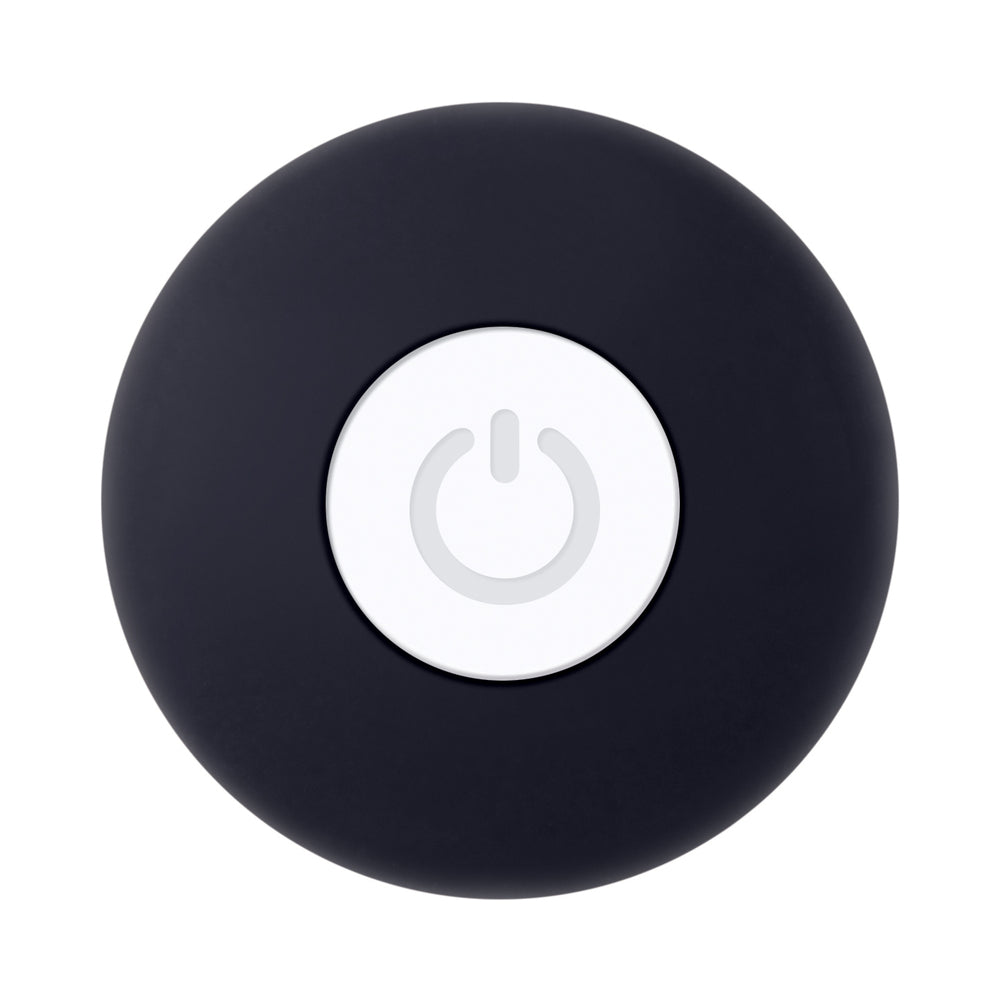 Evolved Mighty Mini Rechargeable Vibrating Silicone Anal Plug Black - Fantasies Boutique