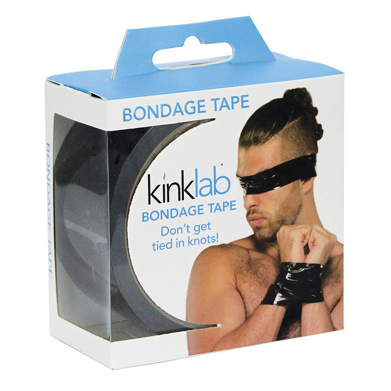 Kinklab Unisex Bondage Tape - Black - Fantasies Boutique