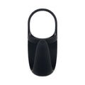 Zero Tolerance Vibrating Ball Cradle Rechargeable Remote-Controlled Silicone Cockring Black - Fantasies Boutique