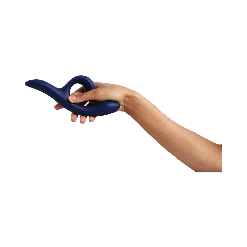 We-Vibe Nova 2 Rechargeable Flexible Silicone Rabbit Vibrator Midnight Blue - Fantasies Boutique