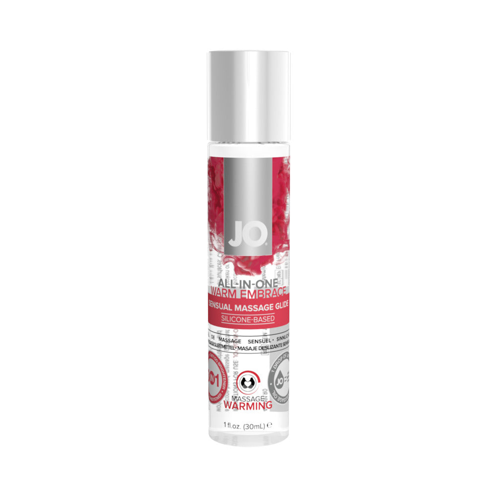 JO All-In-One Sensual Massage Glide Kit Warming 1 oz.
