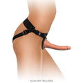 King Cock Elite Comfy Body Dock Strap-On Harness Black - Fantasies Boutique