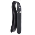 Adam & Eve Spank Me Vibe Rechargeable Silicone Vibrator With Slap Strap End Black - Fantasies Boutique
