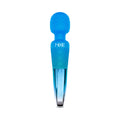 Nixie Rechargeable Wand Massager Blue Ombre Metallic - Fantasies Boutique
