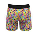 Shinesty The Candy Crush Candy Hearts Ball Hammock Pouch Underwear with Fly M