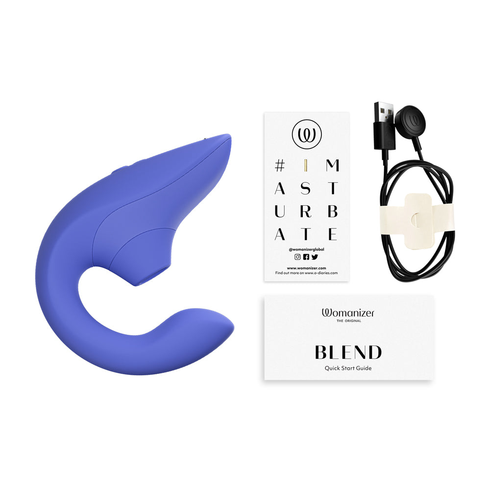 Womanizer Blend Vibrant Blue - Fantasies Boutique