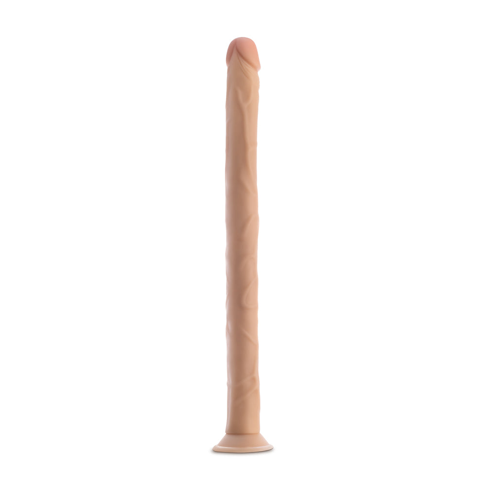 Dr. Skin 19 in. Dildo Beige