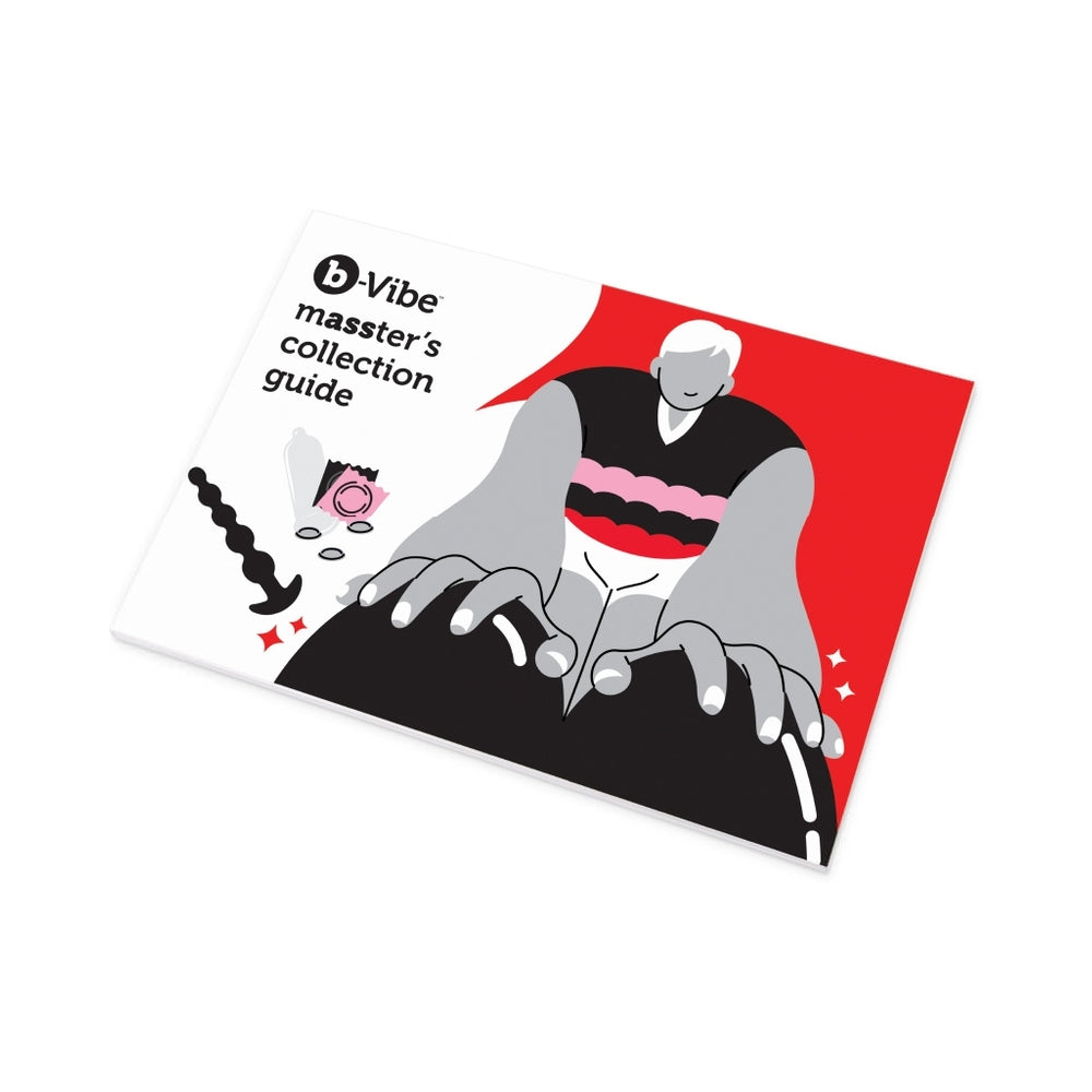 b-Vibe 10-Piece Anal Education Set: Masster's Degree Edition Black - Fantasies Boutique