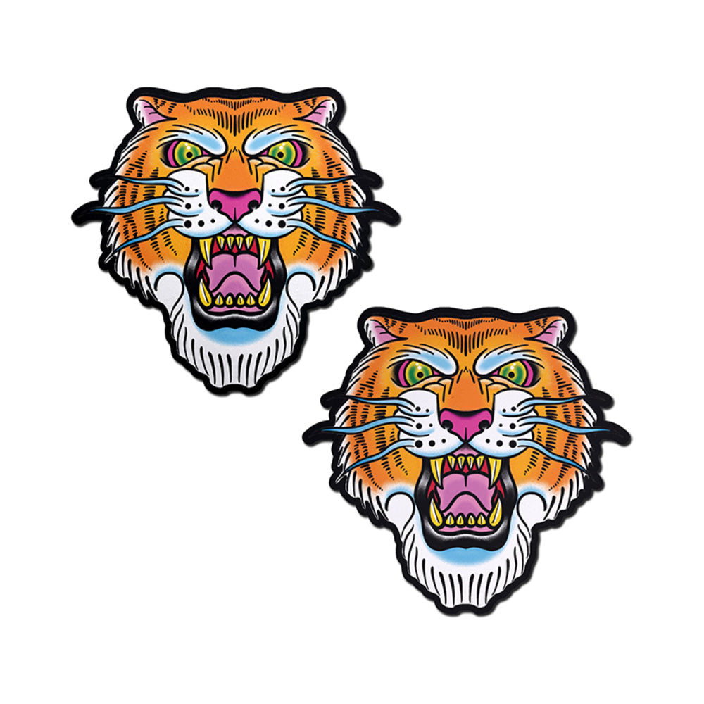 Pastease Ferocious Jungle Cat Diamond Thom Nipple Pasties