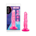 Blush Naturally Yours 5 in. Mini Cock Realistic Dildo with Suction Cup Pink - Fantasies Boutique