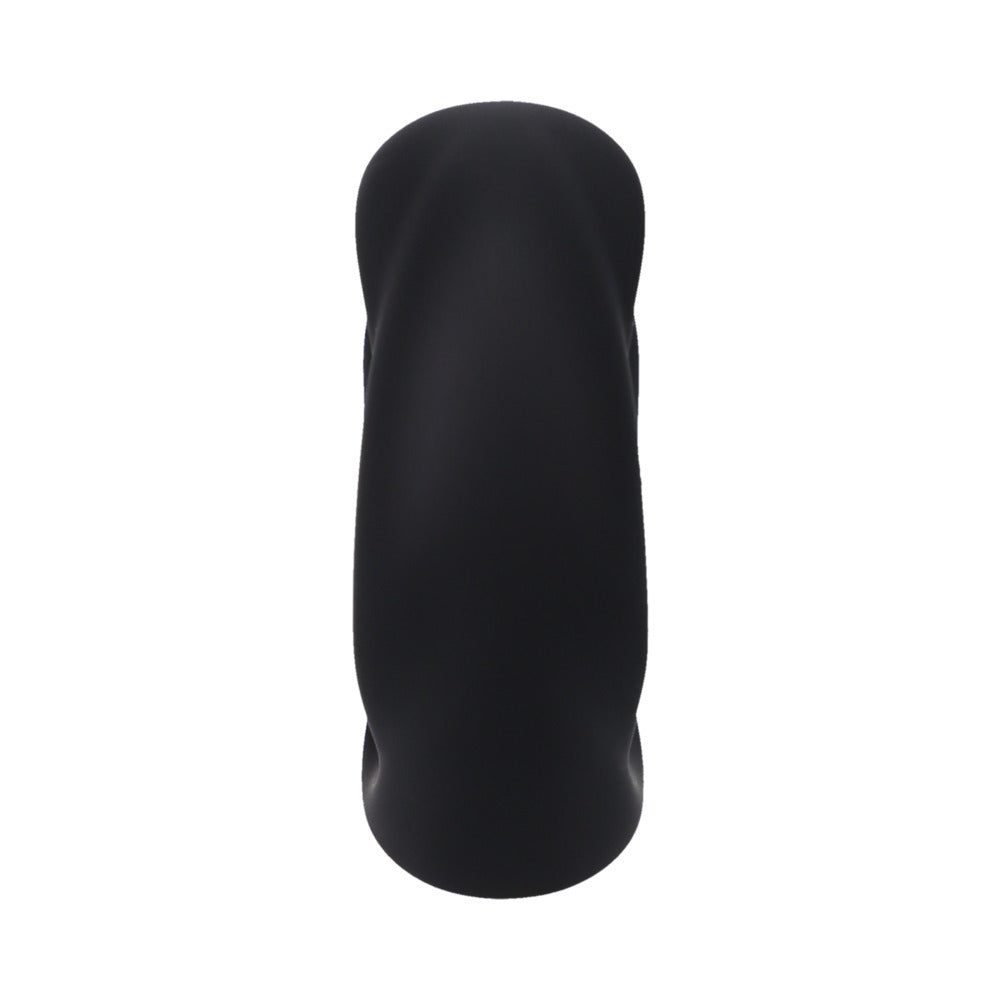 Rock Solid The Twist Silicone C-Ring Black - Fantasies Boutique