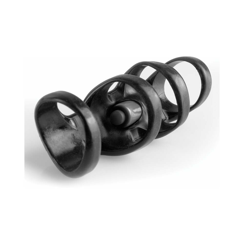 Fantasy X-tensions Vibrating Power Cage Black - Fantasies Boutique
