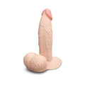 b-Vibe Slipskin Realistic Silicone Dildo 6 in. Girthy Cream