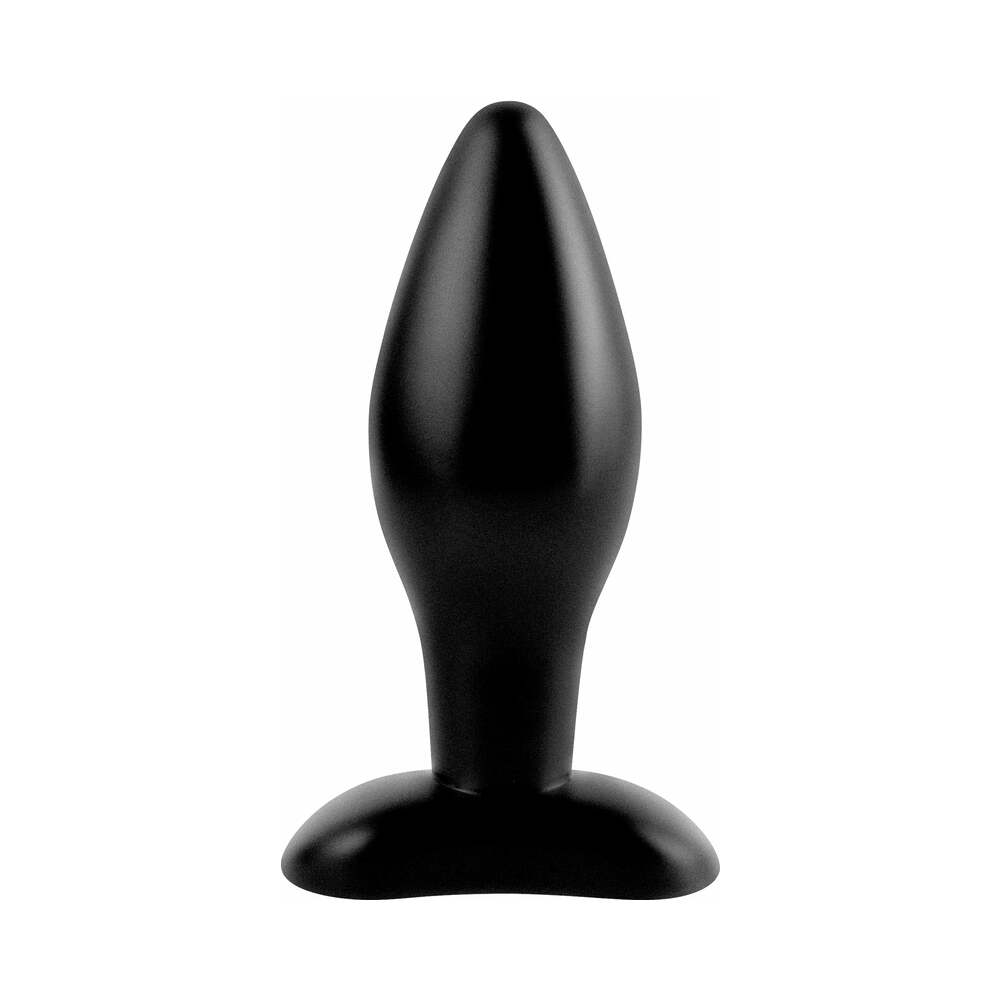 Pipedream Anal Fantasy Collection Medium Silicone Plug Black - Fantasies Boutique