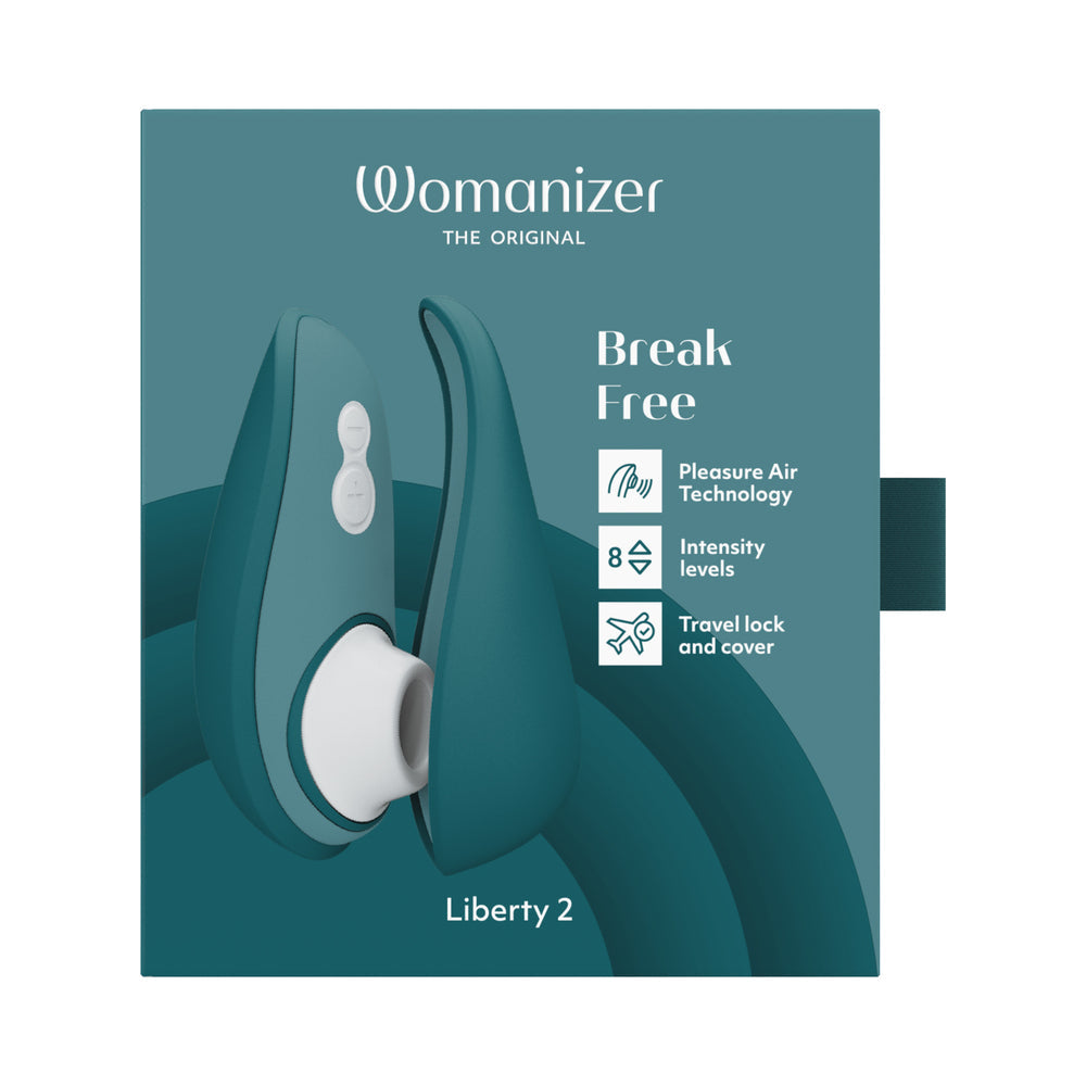 Womanizer Liberty 2 Dark Petrol - Fantasies Boutique