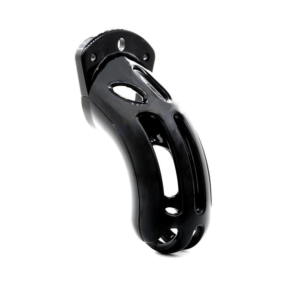 The Curve Black Male Chastity Device - Fantasies Boutique
