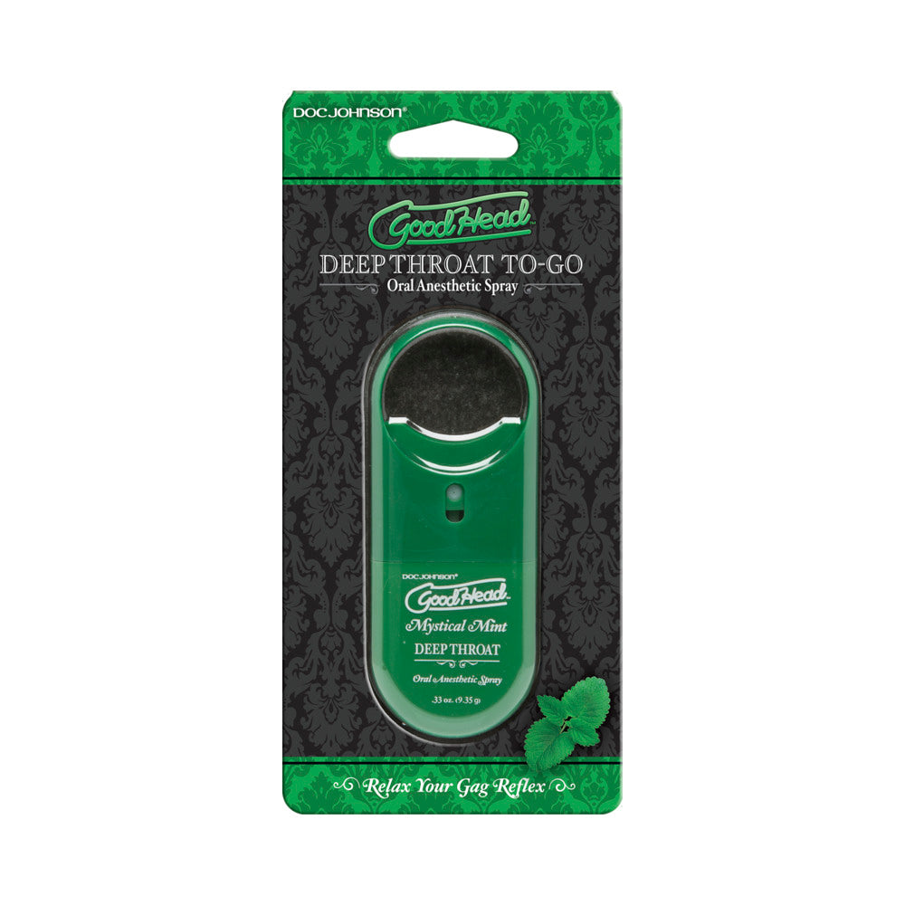Goodhead to Go - Deep Throat Spray .33oz. Mystical Mint - Fantasies Boutique