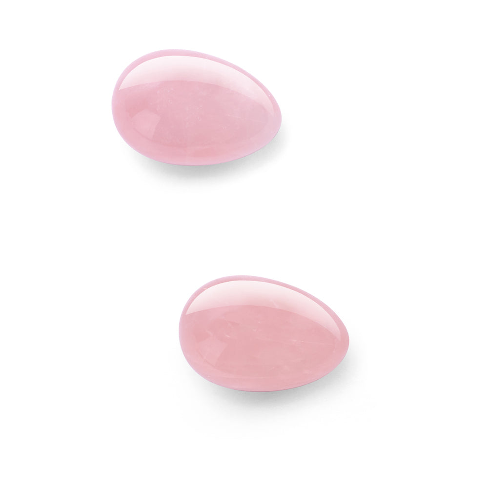 Le Wand Crystal Yoni Eggs Rose Quartz - Fantasies Boutique