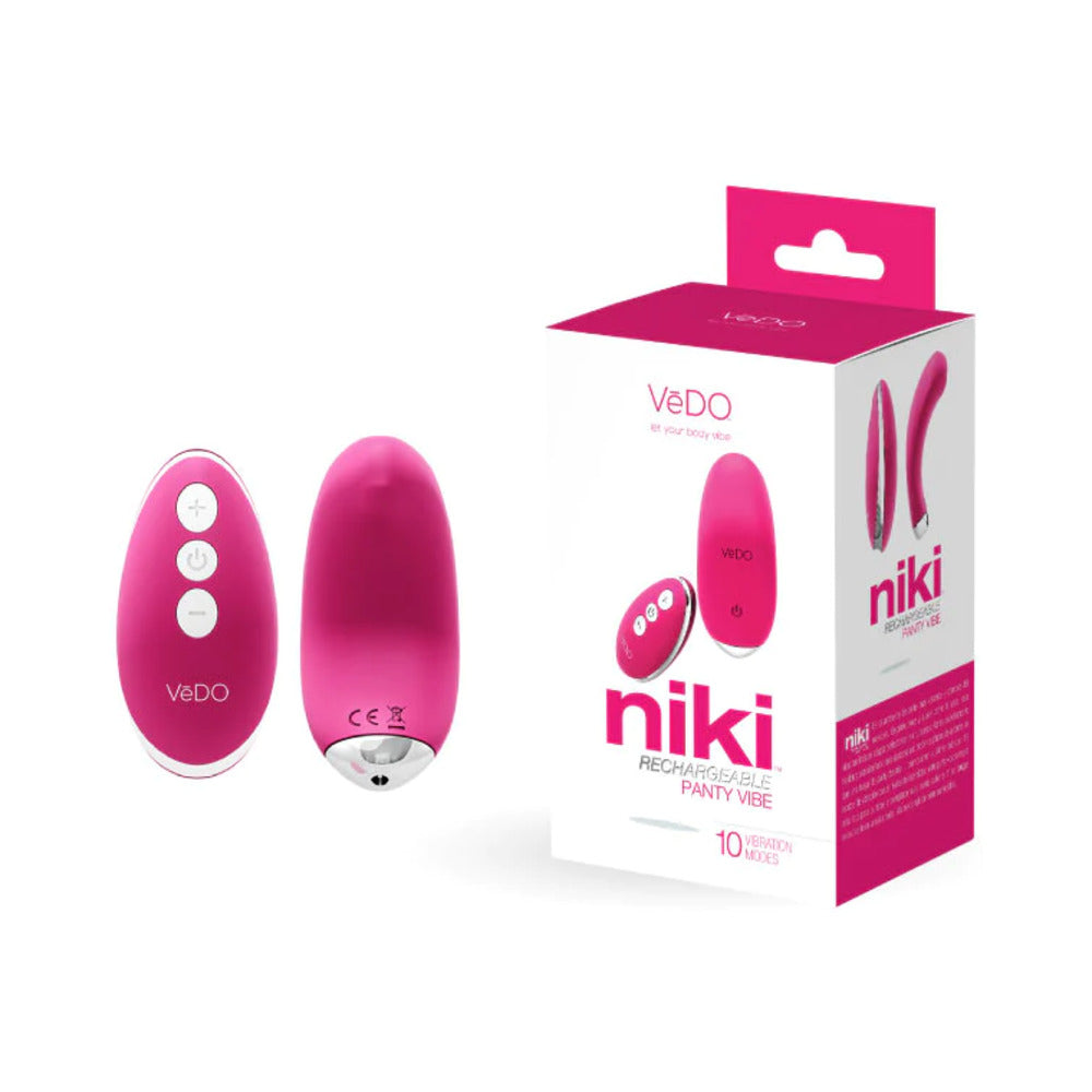 VeDo Niki Rechargeable Panty Vibe Pink - Fantasies Boutique
