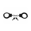 Fetish Fantasy Series Metal Designer Handcuffs Black - Fantasies Boutique