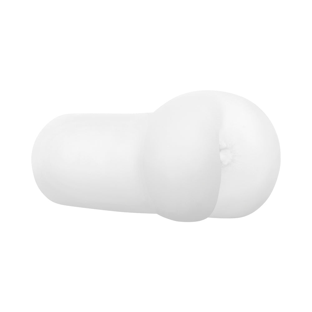 Gender X Clearly Combo 2-Piece 7.25 in. Realistic Dildo and Anal Entry Stroker Set Clear - Fantasies Boutique