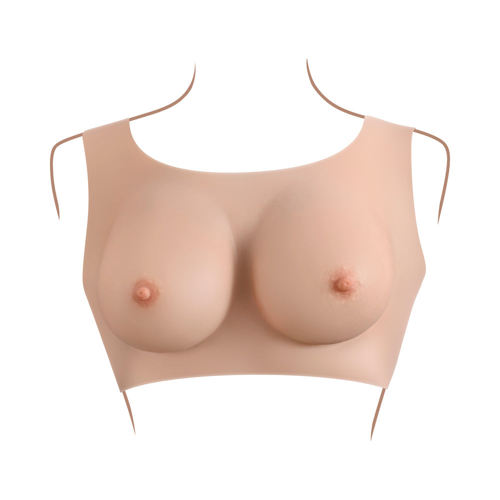 Gender X Undergarments Plate C-Cup Silicone Light - Fantasies Boutique