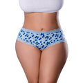 Magic Silk Sweet Treats Crotchless Boy Short with Lube Blueberry Queen Size