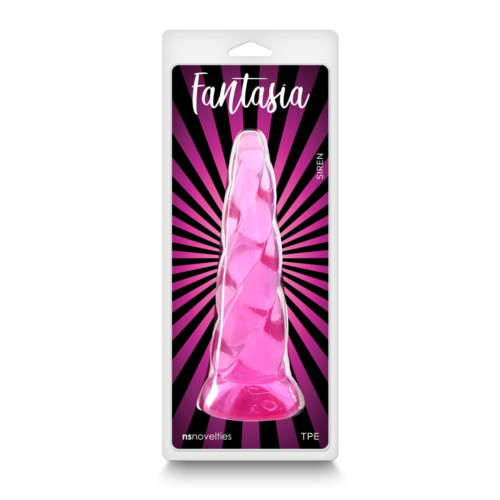 Fantasia Siren Jelly Dildo Pink - Fantasies Boutique