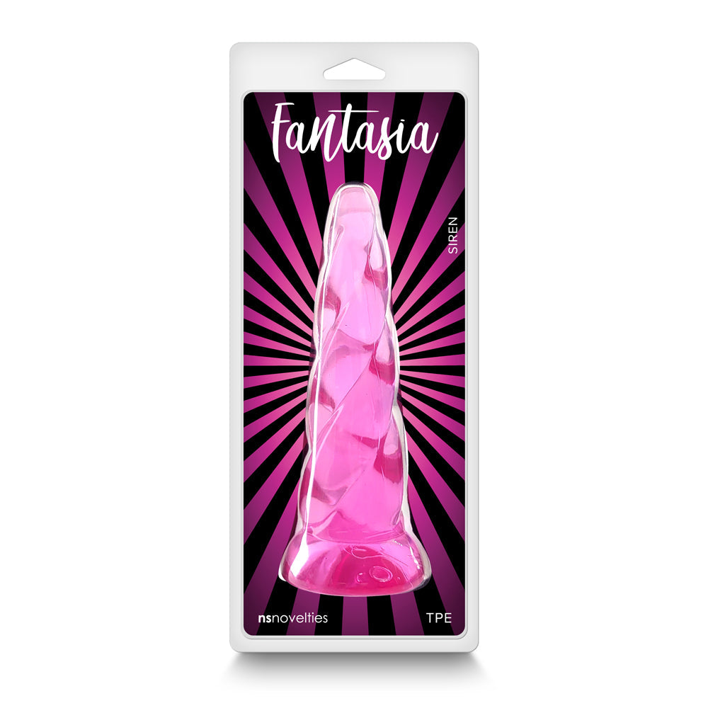 Fantasia Siren Jelly Dildo Pink - Fantasies Boutique
