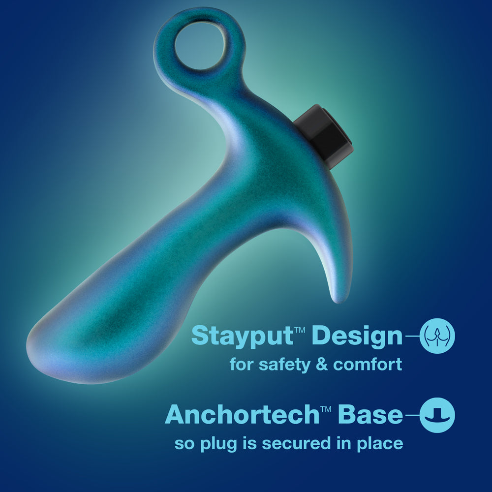 Anal Adventures Matrix Teleportation Plug Lunar Blue - Fantasies Boutique