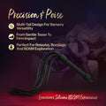 Temptasia Ardor Flogger Black