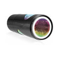PDX Rechargeable Roto-Bator Mouth Light-Up Rotating Stroker Clear/Black - Fantasies Boutique