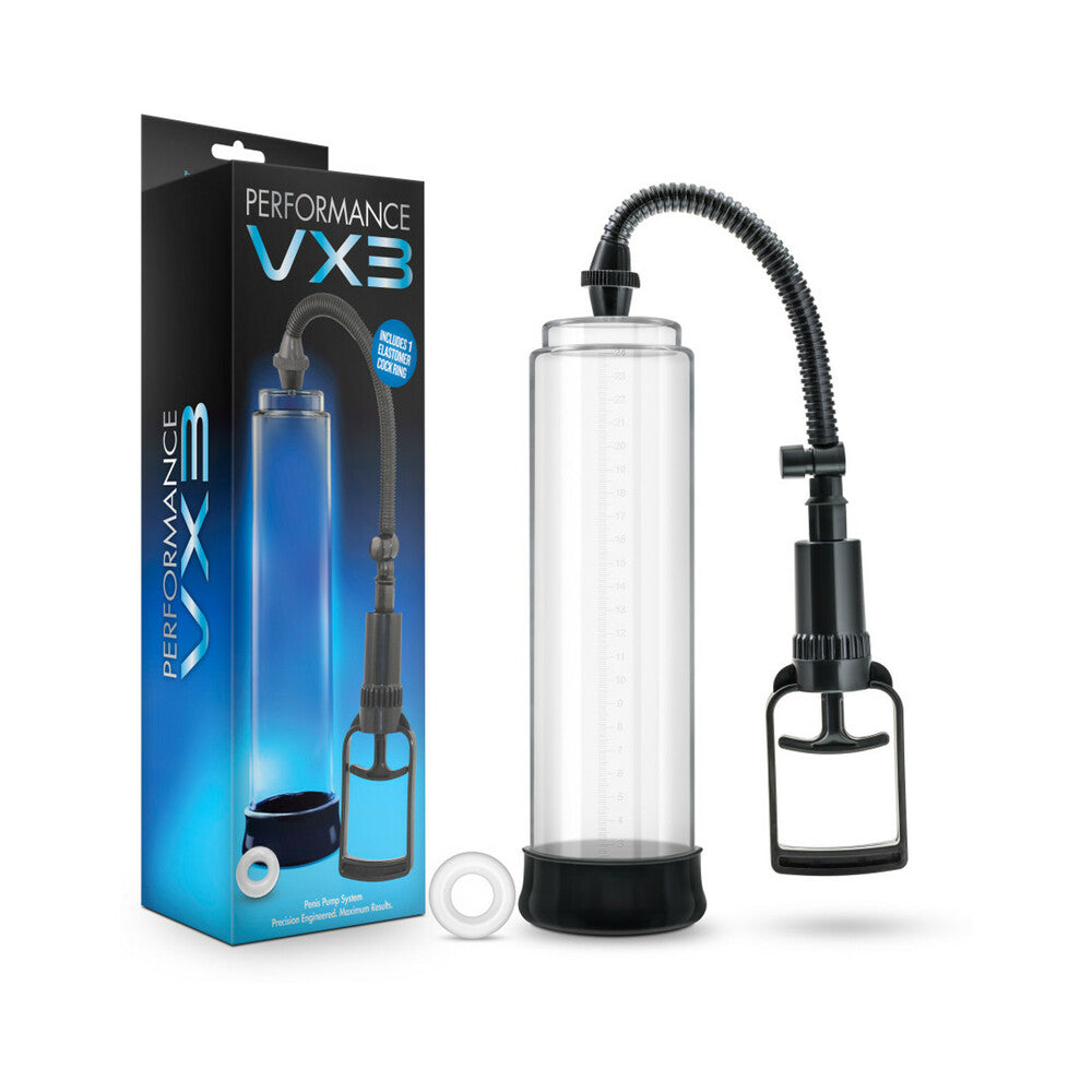 Blush Performance VX3 Male Enhancement Pump System Clear - Fantasies Boutique