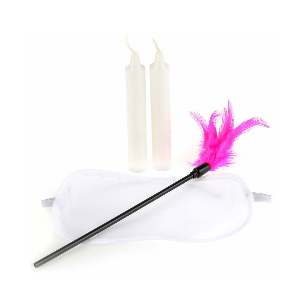 Pipedream Fetish Fantasy Series 7-Piece Honeymoon Bondage Kit White - Fantasies Boutique