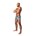 Male Power Dirty Denim Pouch Short Denim Print S