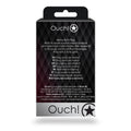 Shots Ouch! Heart Gem Butt Plug Small Silver/Rubellite Pink - Fantasies Boutique