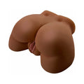 PDX Vibrating Ass Remote-Controlled Dual-Entry Masturbator Brown - Fantasies Boutique