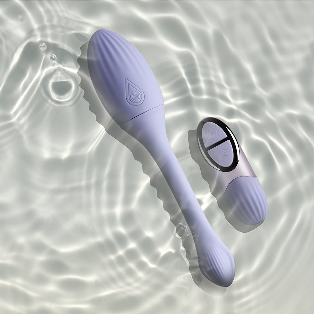 NIYA 1 Rechargeable Remote-Controlled Silicone Kegel Massager Cornflower - Fantasies Boutique