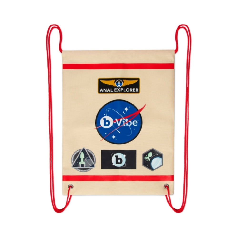 b-Vibe Limited Edition 10-Piece Asstronaut Glow-in-the-Dark Butt Play Set - Fantasies Boutique