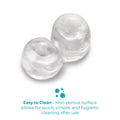 b-Vibe Strech-Tech Double Barrel Ultra Stretchy C-Ring & Ball Stretcher