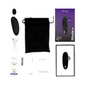 We-Vibe Moxie+ Rechargeable Remote-Controlled Silicone Wearable Clitoral Vibrator Black - Fantasies Boutique