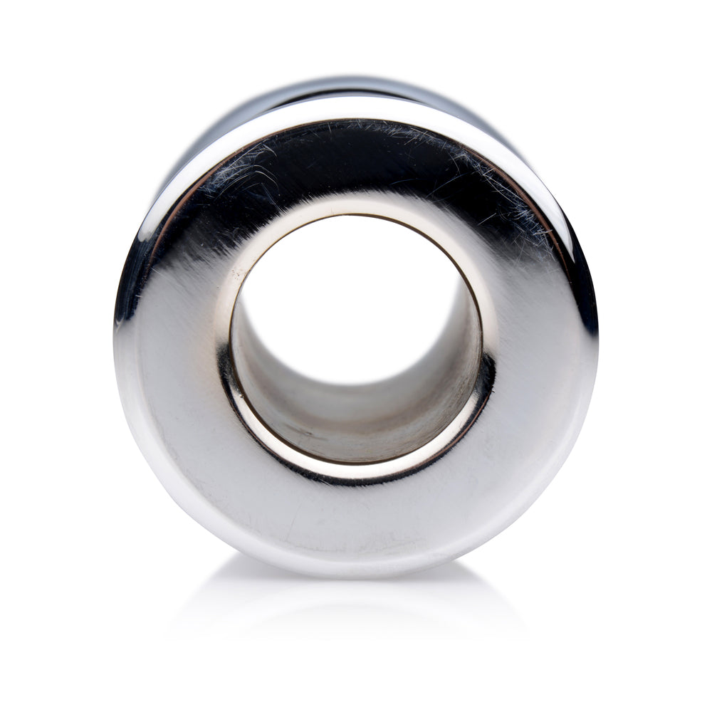 Master Series Small Abyss Steel Hollow Anal Plug