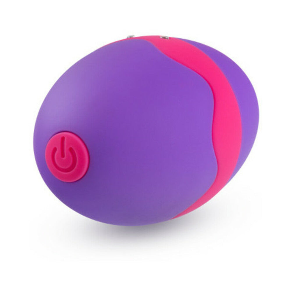 Aria Flutter Tongue Rechargeable Silicone Flicking Vibrator Purple - Fantasies Boutique