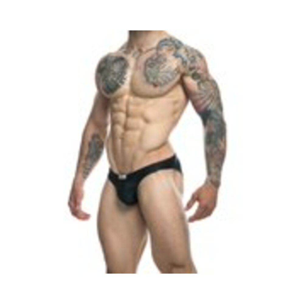 MaleBasics JUSTIN + SIMON Classic Bikini Black L
